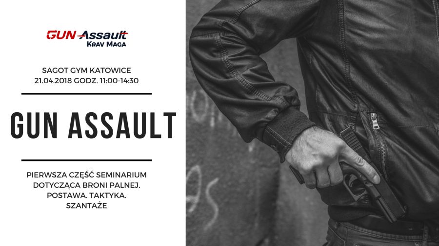 seminarium krav maga gun assault