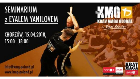 otwarte seminarium krav maga z eyalem yanilovem