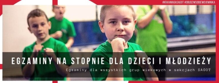 zajęcia dla dzieci i młodzieży Krav Maga KIDS JUNIOR