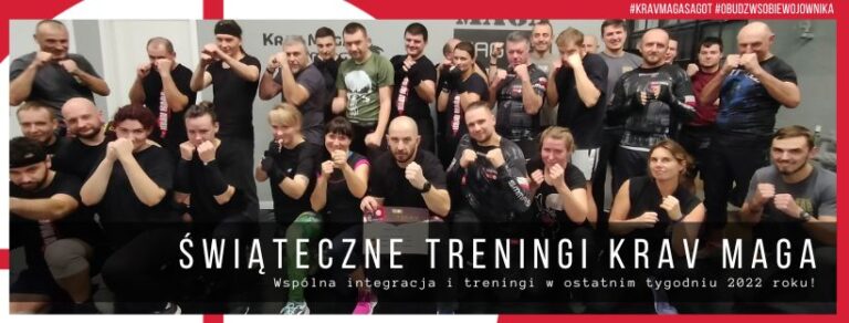 świąteczne treningi Krav Maga